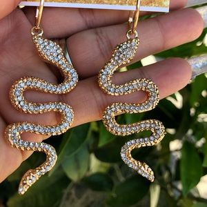 ❤️Snake Gold Earrings